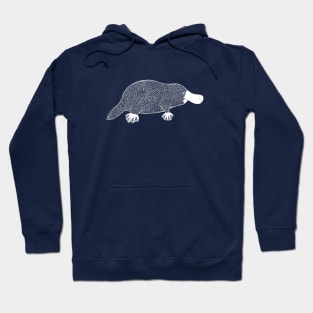 Platypus - hand drawn animal for platypus lovers Hoodie